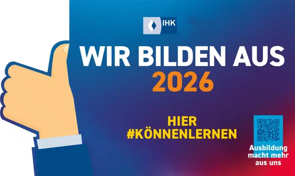 IHK Schwaben Hinweis Wir bilden aus 2026